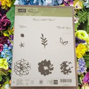 $15 or 3/$40 New Stampin Up - What I Love
